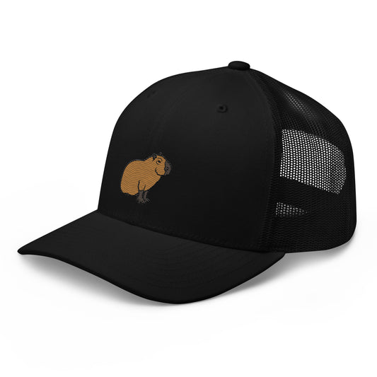 Capybara Trucker Cap - Embroidered - Wildlife Soul Capybara Trucker Cap - Embroidered