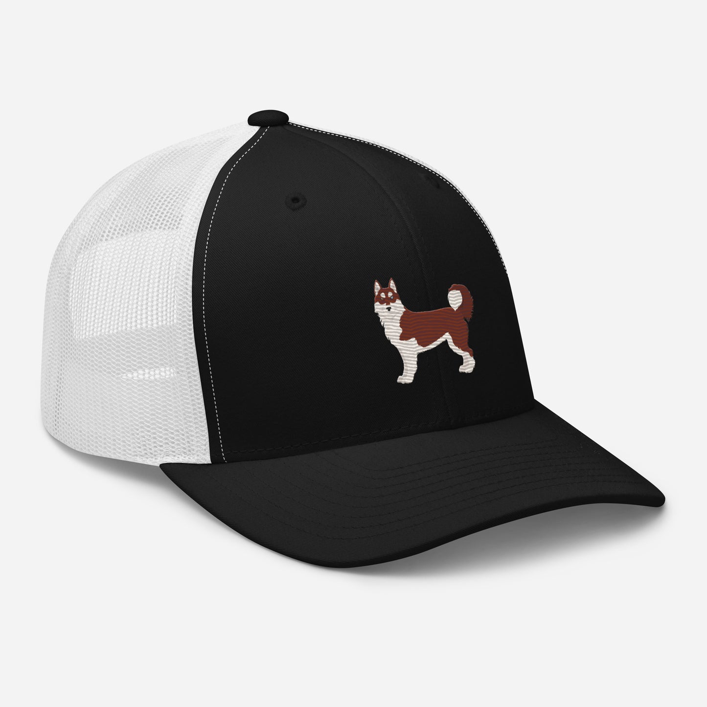 Alaskan Malamute Trucker Cap - Embroidered - Wildlife Soul Alaskan Malamute Trucker Cap - Embroidered