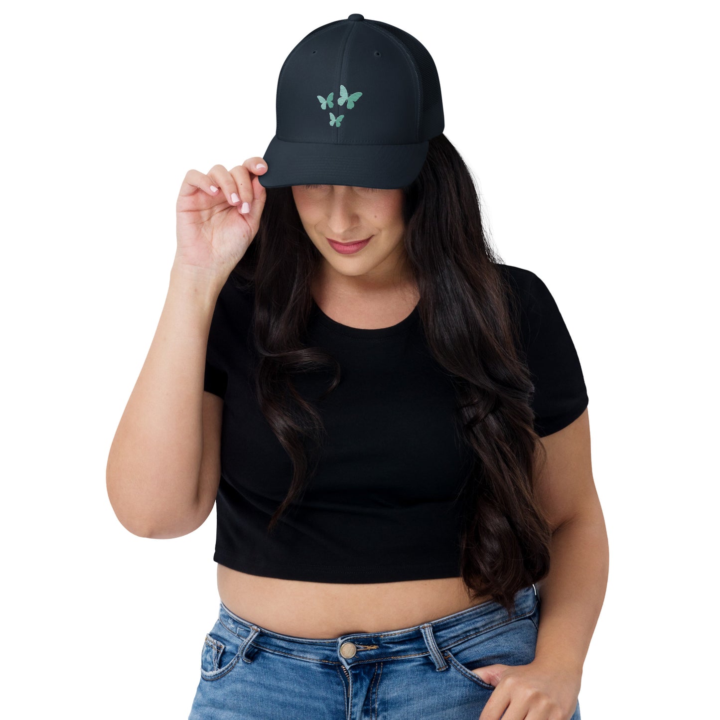 Butterfly Trucker Cap - Embroidered - Wildlife Soul Butterfly Trucker Cap - Embroidered