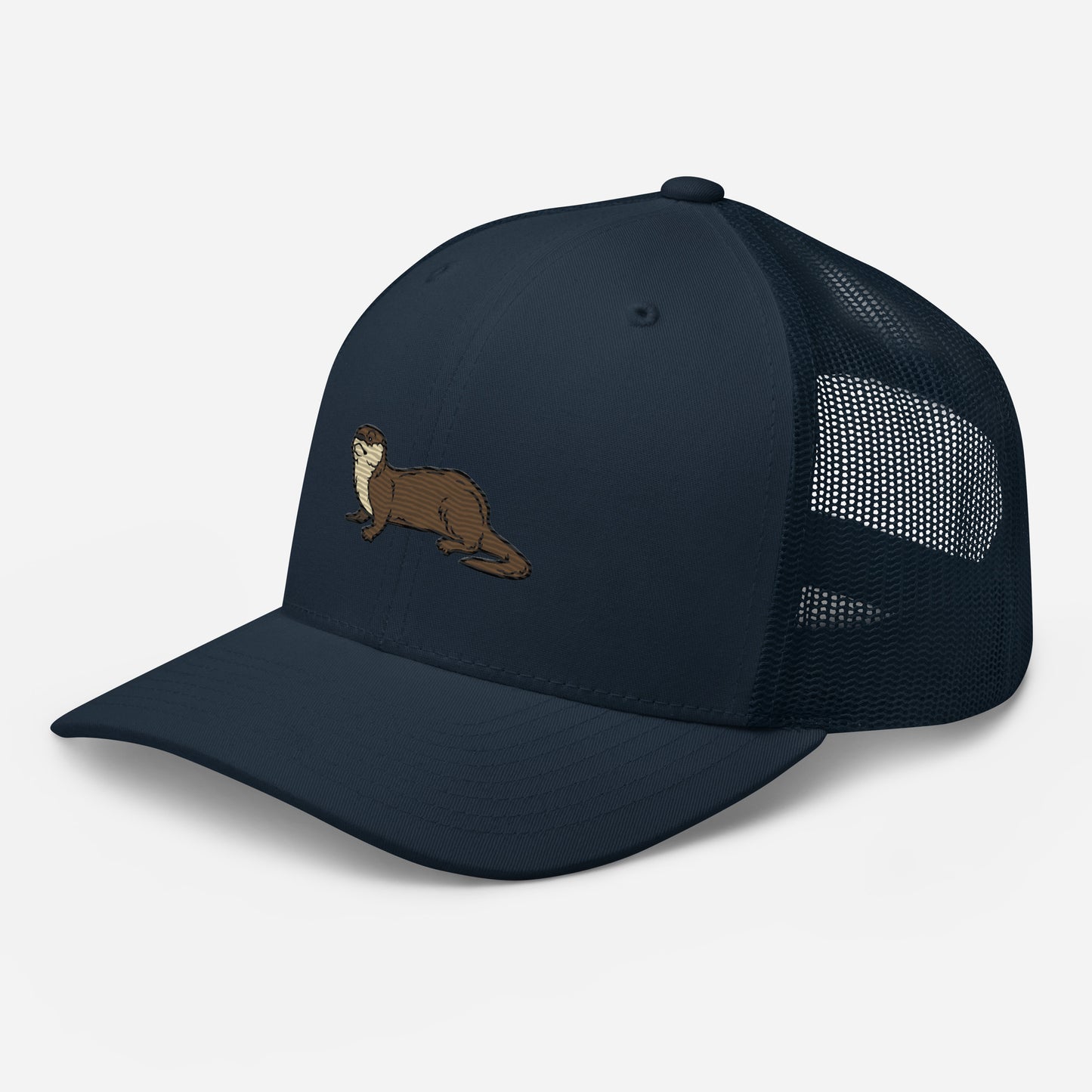Otter Trucker Cap - Embroidered - Wildlife Soul Otter Trucker Cap - Embroidered