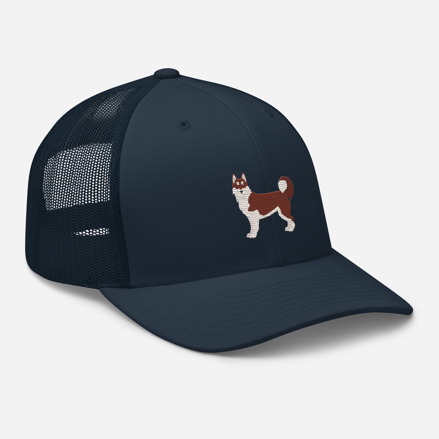 Alaskan Malamute Trucker Cap - Embroidered - Wildlife Soul Alaskan Malamute Trucker Cap - Embroidered