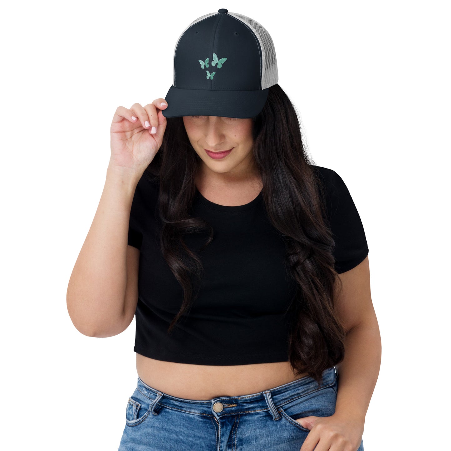 Butterfly Trucker Cap - Embroidered - Wildlife Soul Butterfly Trucker Cap - Embroidered