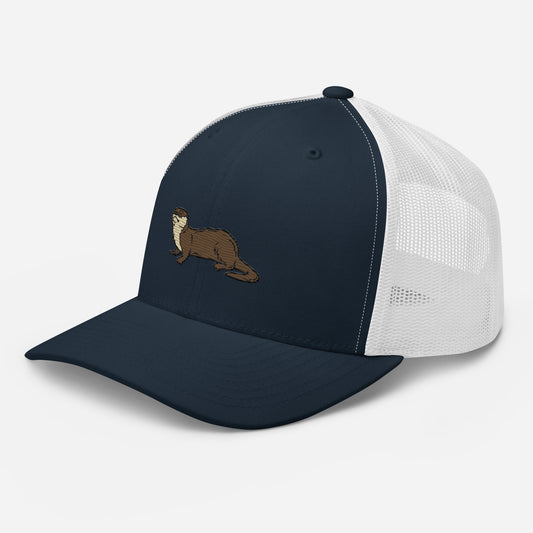 Otter Trucker Cap - Embroidered - Wildlife Soul Otter Trucker Cap - Embroidered