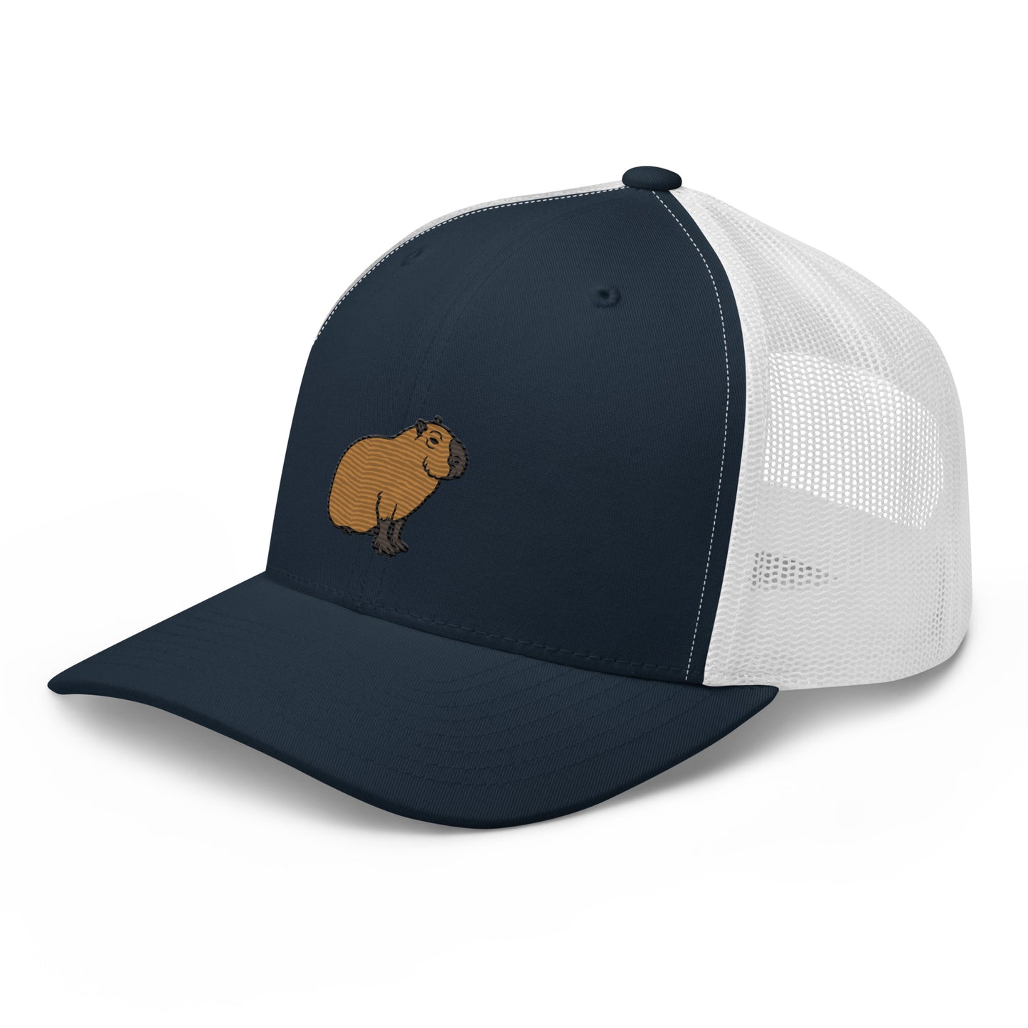 Capybara Trucker Cap - Embroidered - Wildlife Soul Capybara Trucker Cap - Embroidered