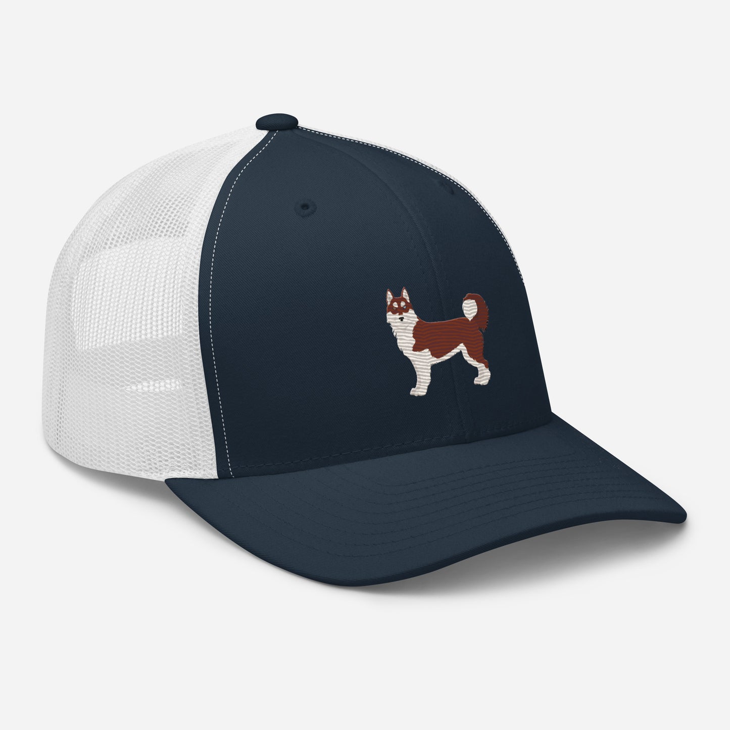 Alaskan Malamute Trucker Cap - Embroidered - Wildlife Soul Alaskan Malamute Trucker Cap - Embroidered