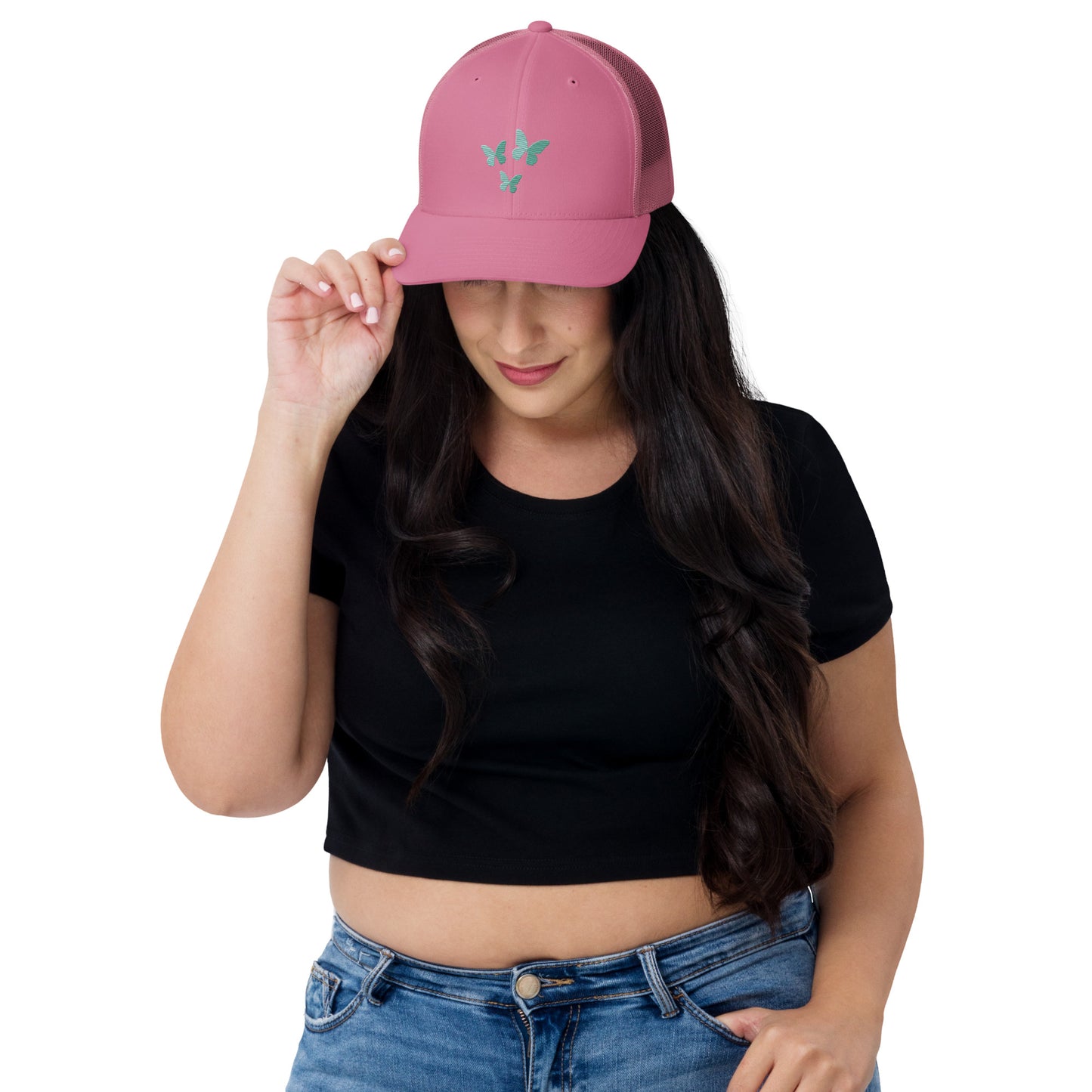 Butterfly Trucker Cap - Embroidered - Wildlife Soul Butterfly Trucker Cap - Embroidered