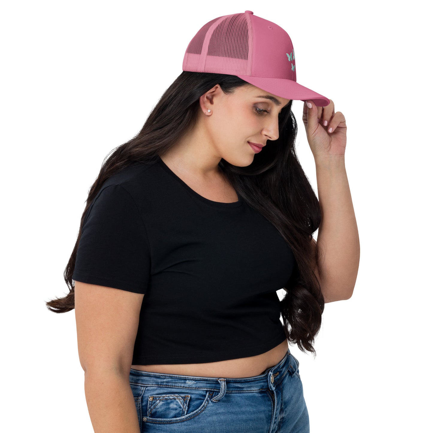 Butterfly Trucker Cap - Embroidered - Wildlife Soul Butterfly Trucker Cap - Embroidered