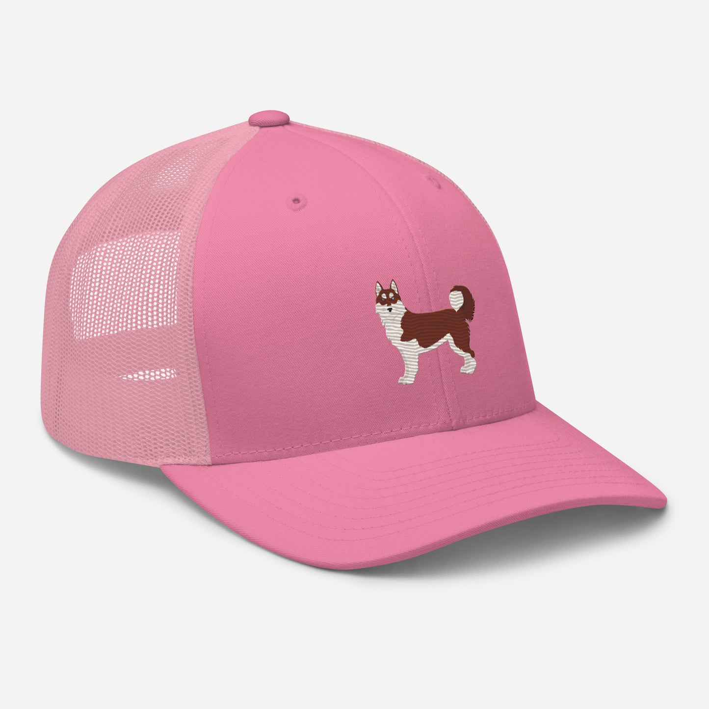 Alaskan Malamute Trucker Cap - Embroidered - Wildlife Soul Alaskan Malamute Trucker Cap - Embroidered