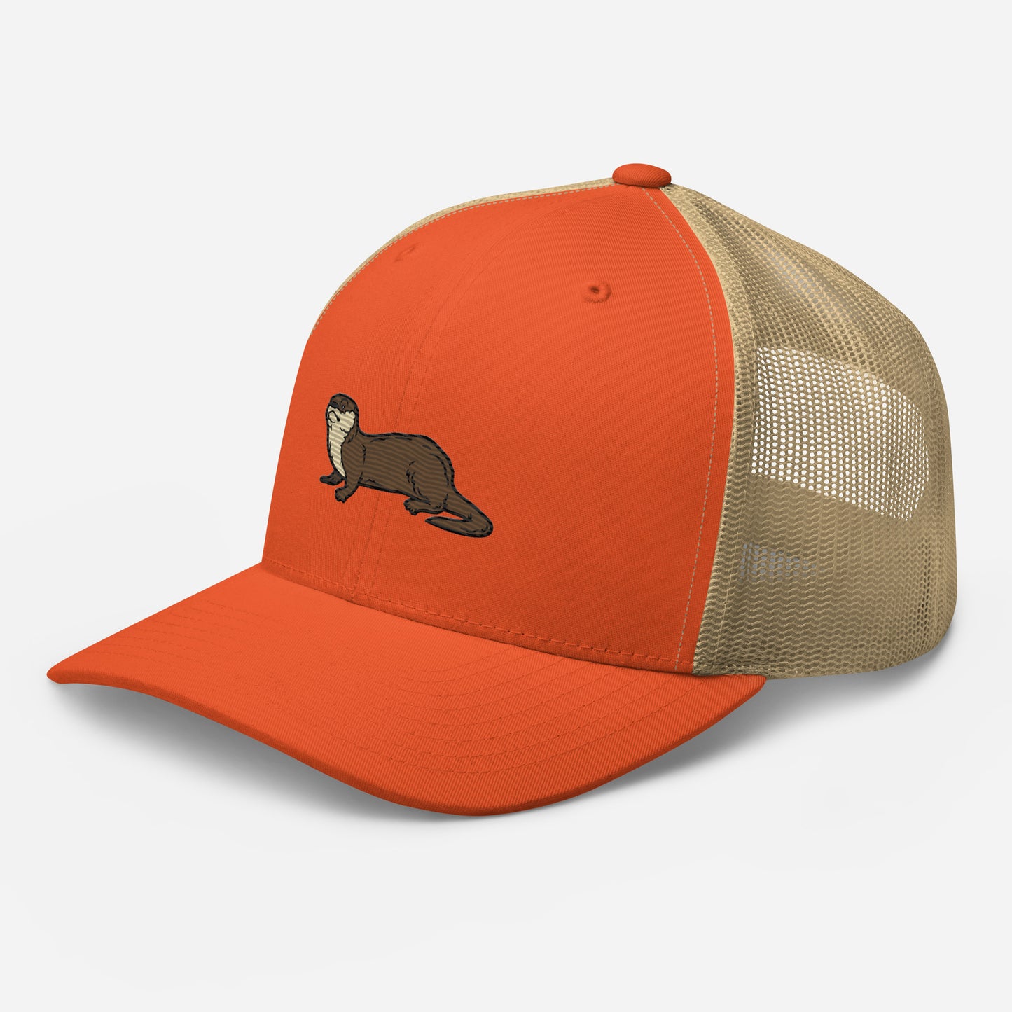 Otter Trucker Cap - Embroidered - Wildlife Soul Otter Trucker Cap - Embroidered