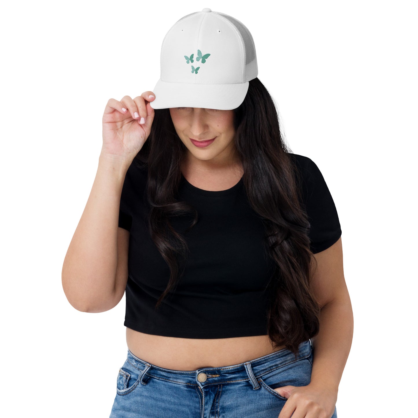 Butterfly Trucker Cap - Embroidered - Wildlife Soul Butterfly Trucker Cap - Embroidered
