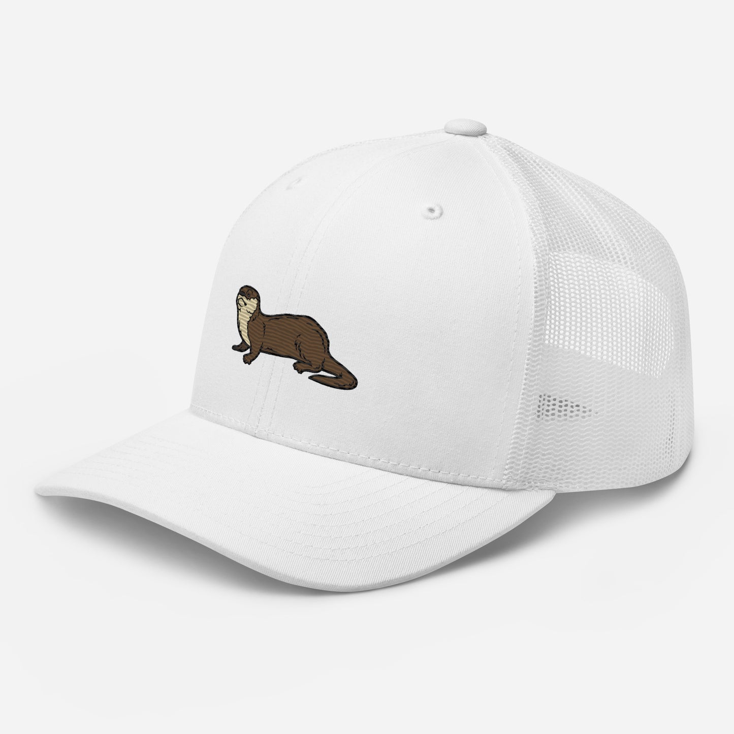 Otter Trucker Cap - Embroidered - Wildlife Soul Otter Trucker Cap - Embroidered