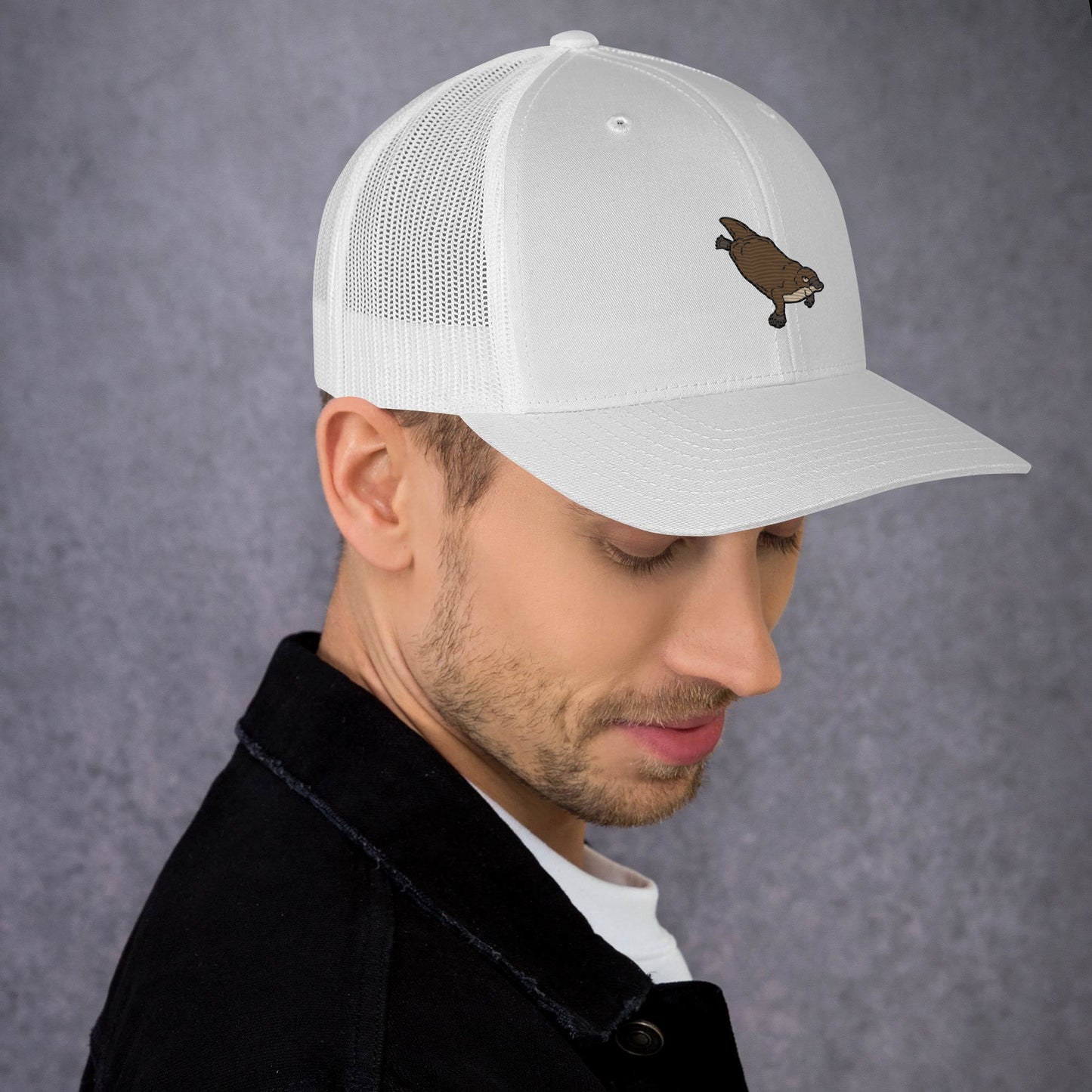 Platypus Trucker Cap - Embroidered - Wildlife Soul Platypus Trucker Cap - Embroidered