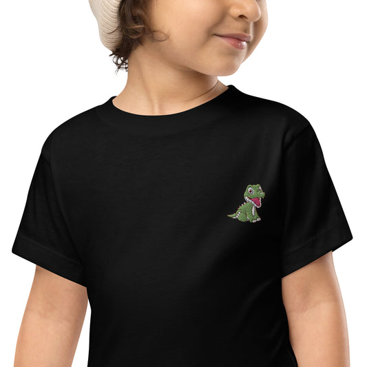 Crocodile Cotton Baby T-shirt - Embroidered - Wildlife Soul Crocodile Cotton Baby T-shirt - Embroidered