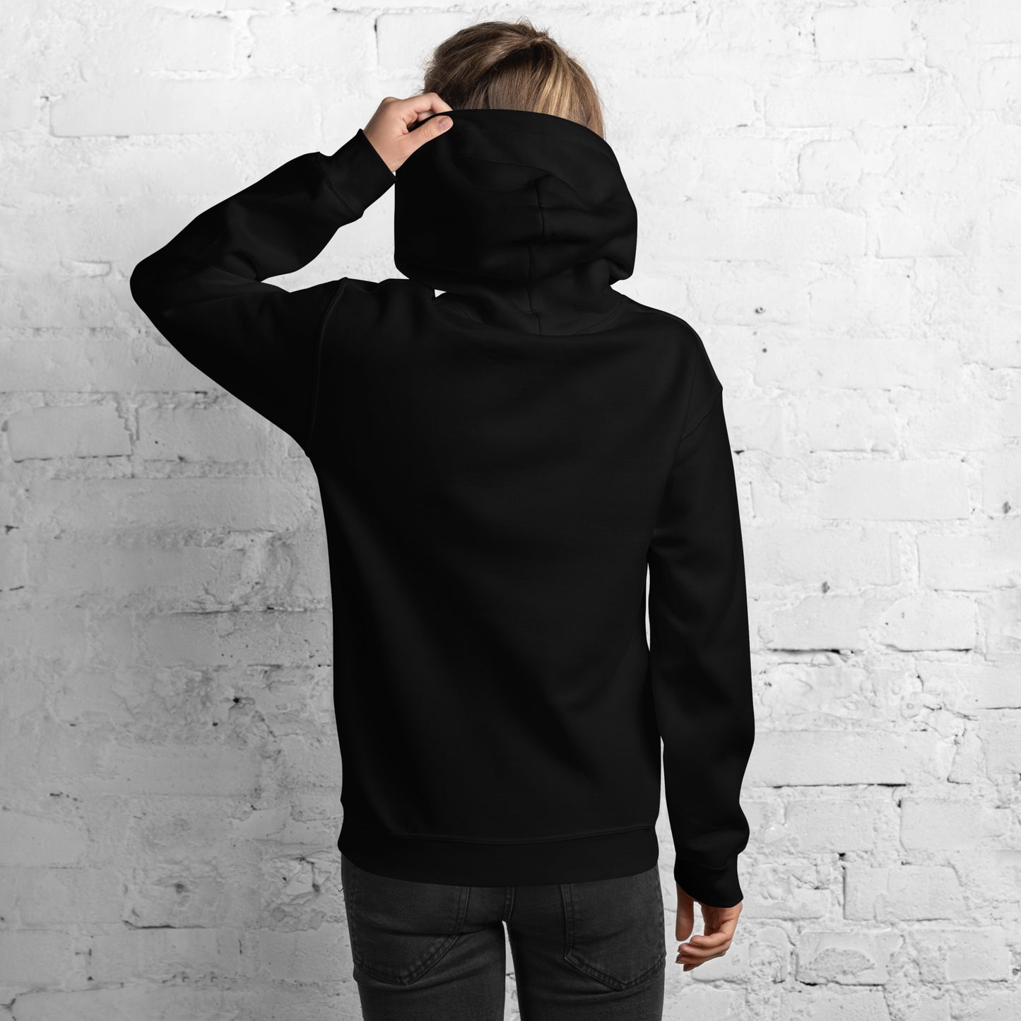 Giraffe Cotton Hoodie - Embroidered - Wildlife Soul Giraffe Cotton Hoodie - Embroidered
