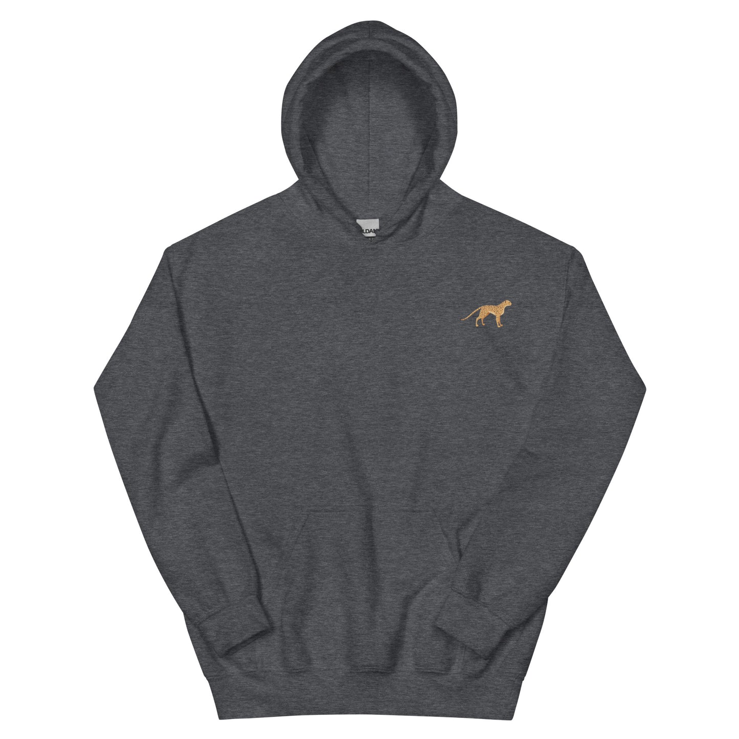 Cheetah Cotton Hoodie - Embroidered - Wildlife Soul Cheetah Cotton Hoodie - Embroidered