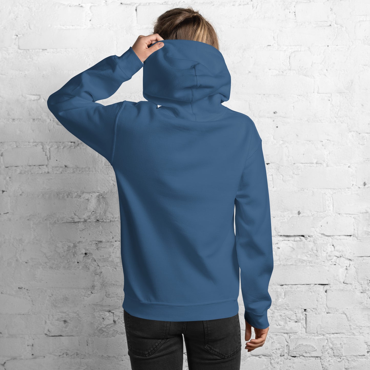Giraffe Cotton Hoodie - Embroidered - Wildlife Soul Giraffe Cotton Hoodie - Embroidered