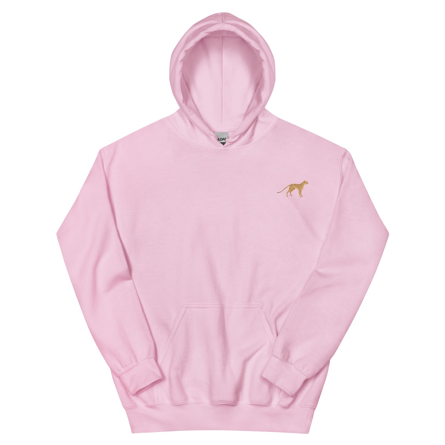 Cheetah Cotton Hoodie - Embroidered - Wildlife Soul Cheetah Cotton Hoodie - Embroidered