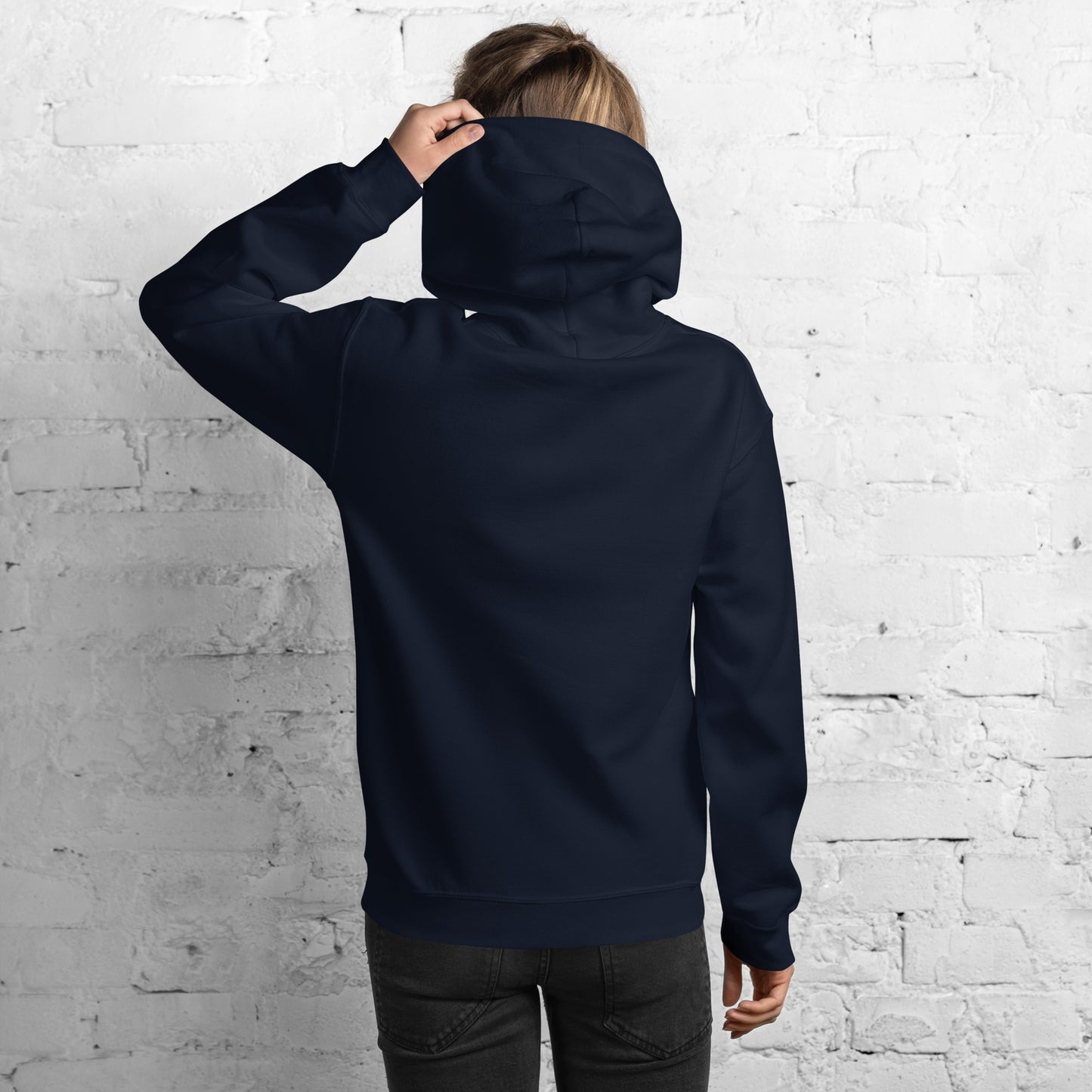 Giraffe Cotton Hoodie - Embroidered - Wildlife Soul Giraffe Cotton Hoodie - Embroidered