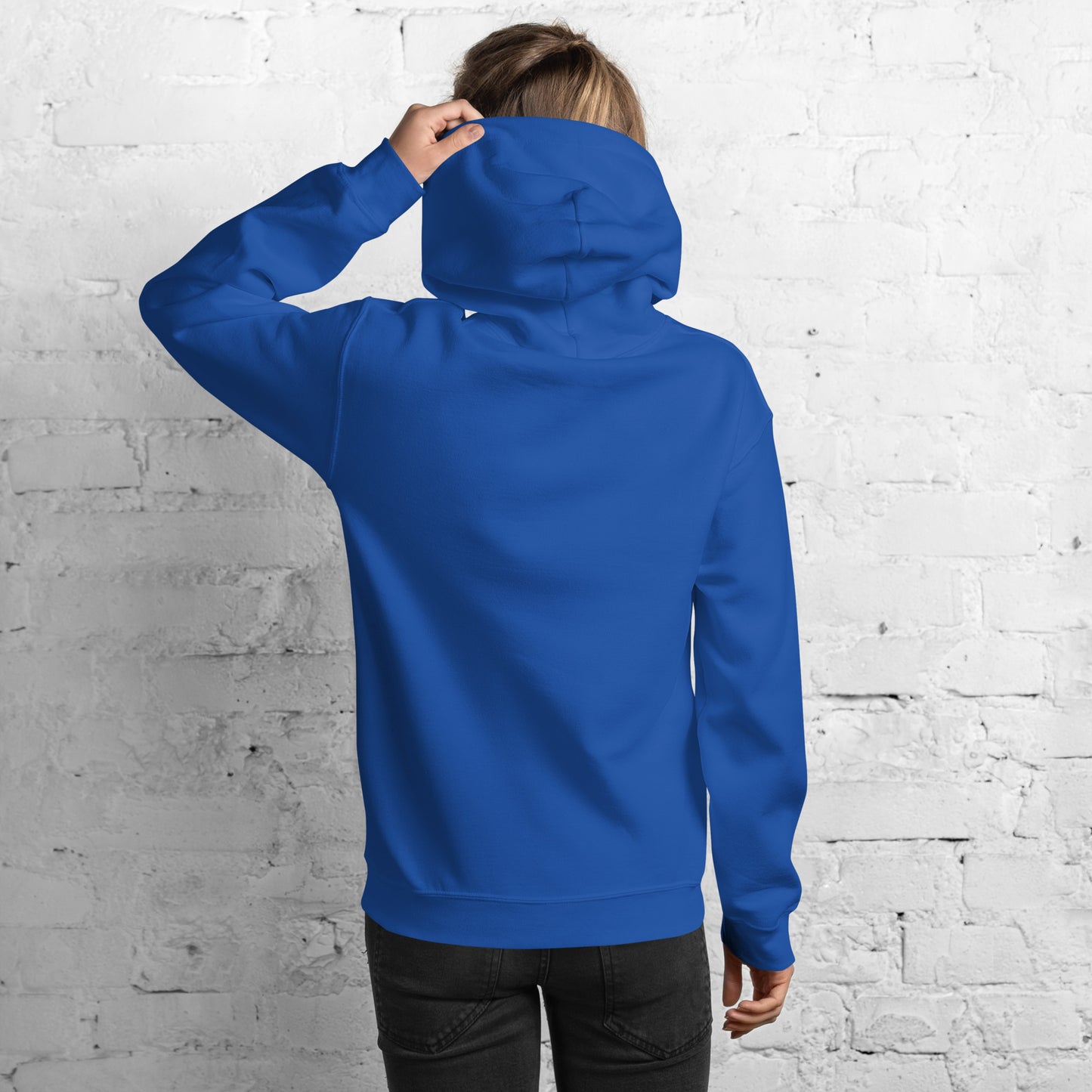 Giraffe Cotton Hoodie - Embroidered - Wildlife Soul Giraffe Cotton Hoodie - Embroidered