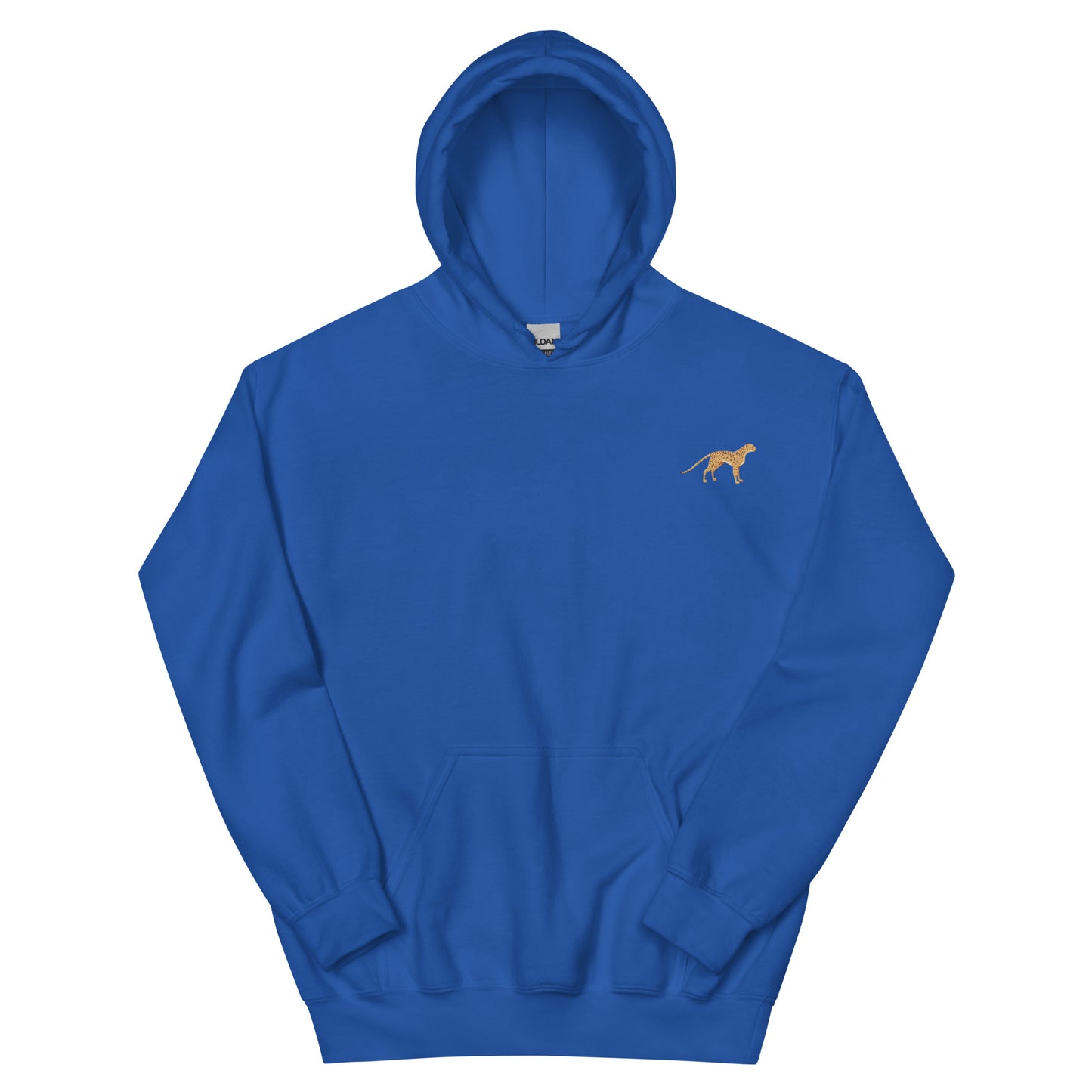 Cheetah Cotton Hoodie - Embroidered - Wildlife Soul Cheetah Cotton Hoodie - Embroidered