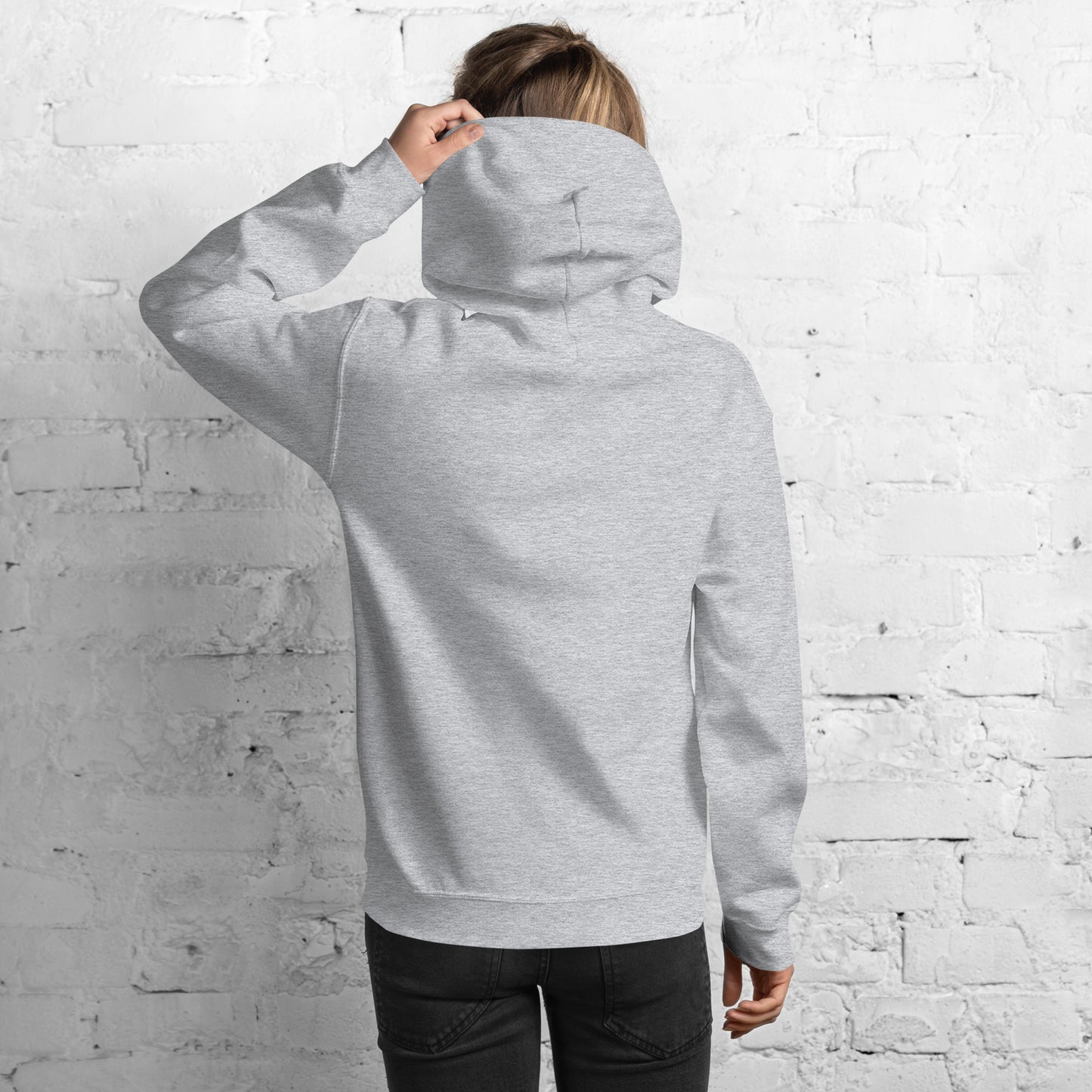 Giraffe Cotton Hoodie - Embroidered - Wildlife Soul Giraffe Cotton Hoodie - Embroidered