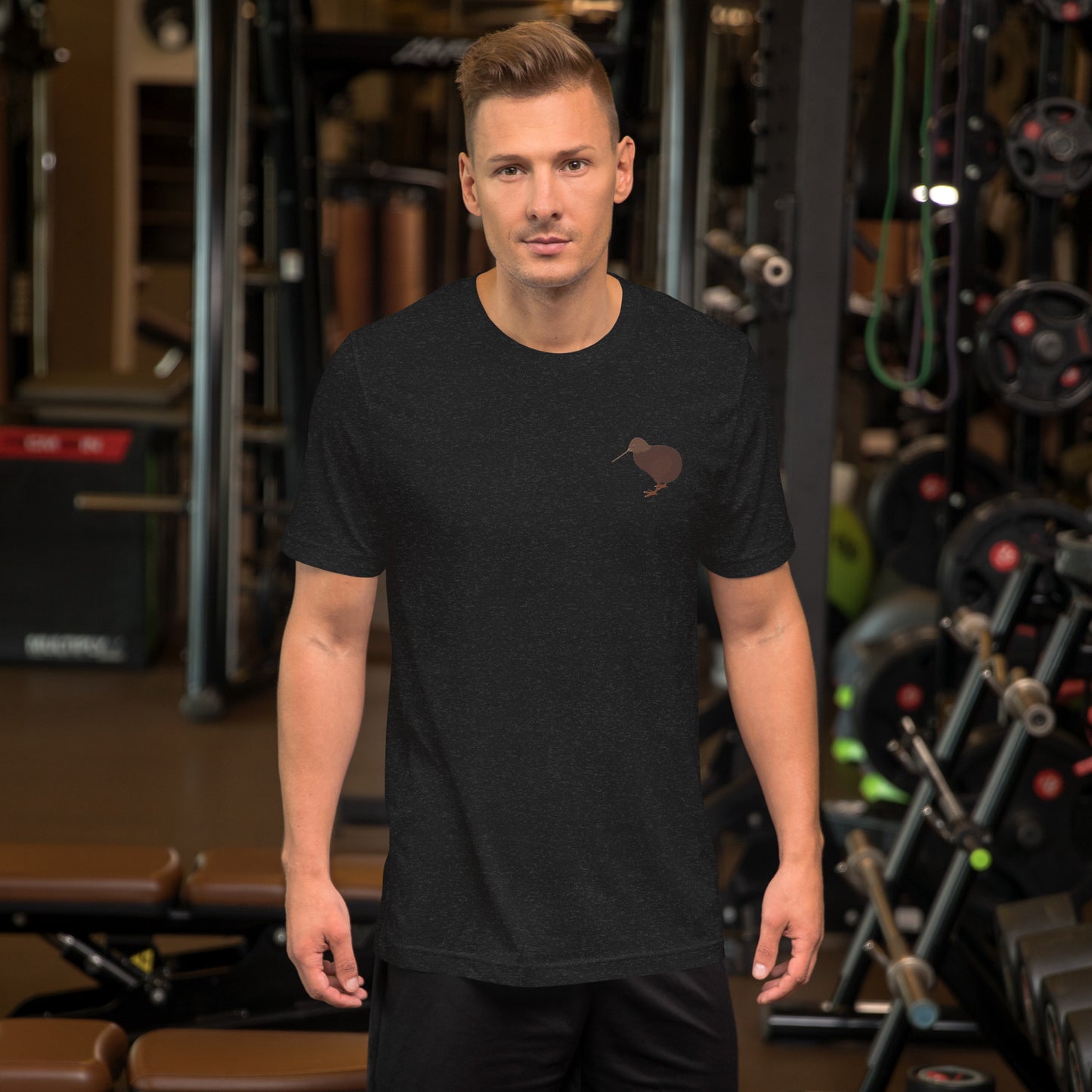 Kiwi Cotton T-Shirt - Embroidered - Wildlife Soul Kiwi Cotton T-Shirt - Embroidered