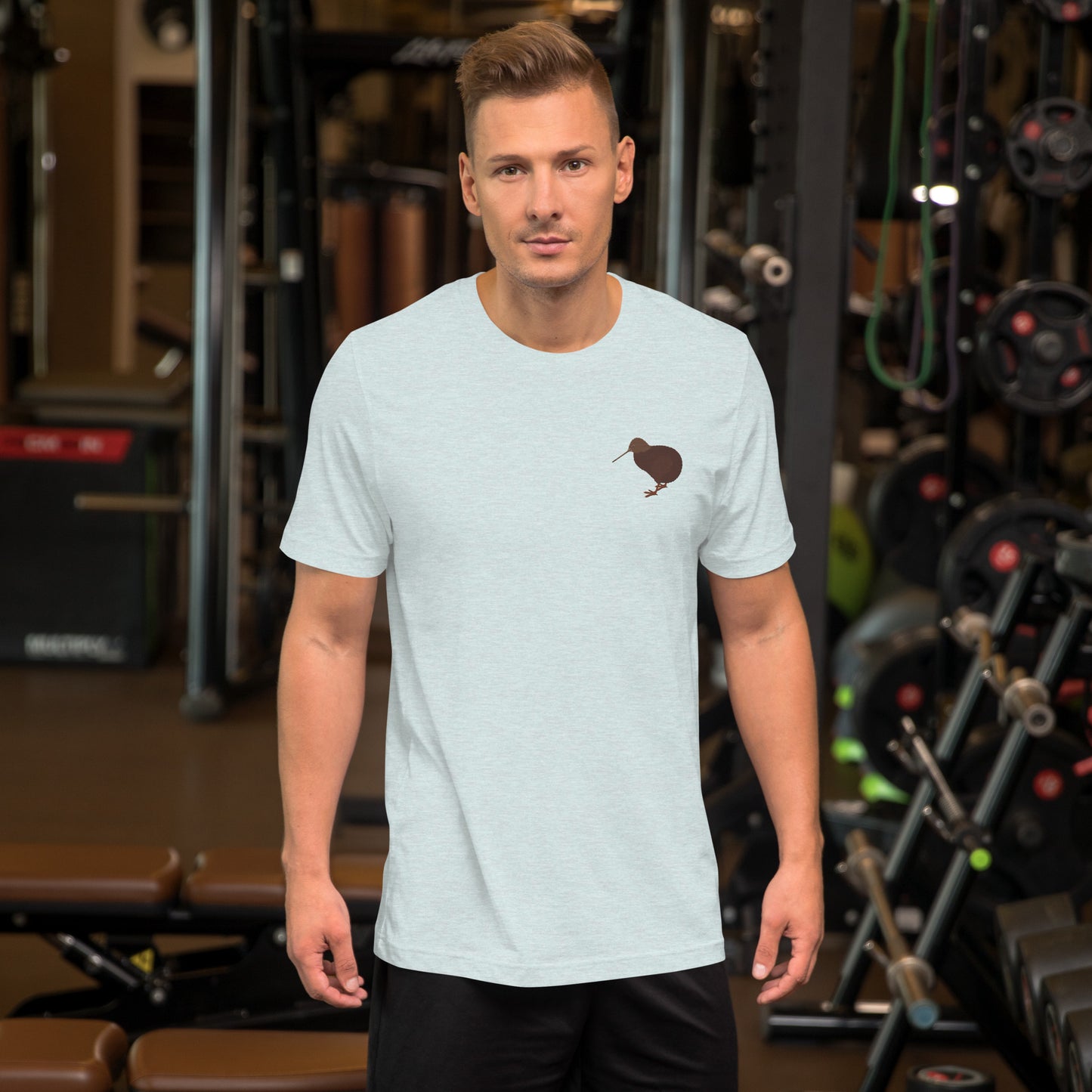 Kiwi Cotton T-Shirt - Embroidered - Wildlife Soul Kiwi Cotton T-Shirt - Embroidered