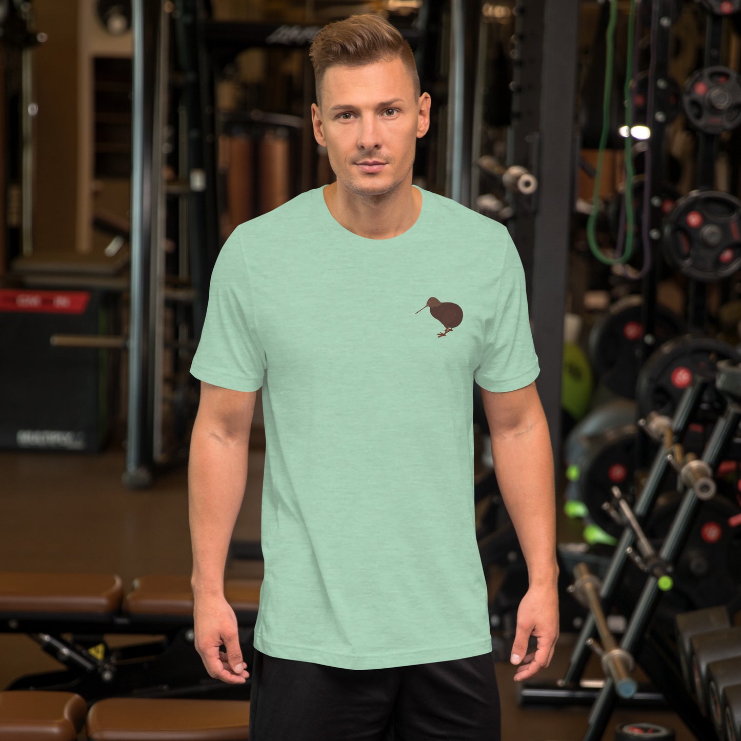 Kiwi Cotton T-Shirt - Embroidered - Wildlife Soul Kiwi Cotton T-Shirt - Embroidered
