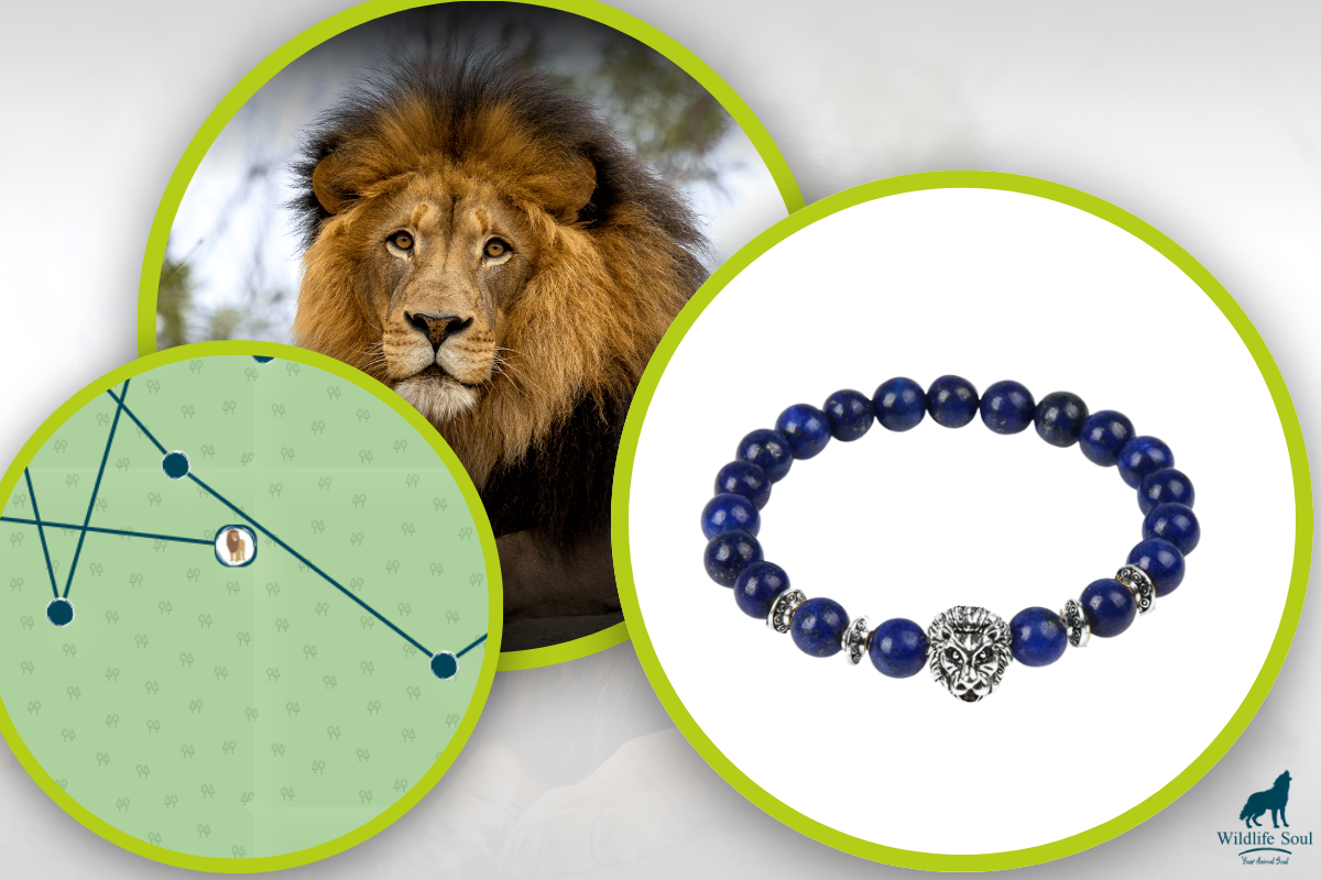 Lion Tracking Bracelet