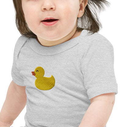 Duck Cotton Baby Body - Embroidered - Wildlife Soul   Duck Cotton Baby Body - Embroidered