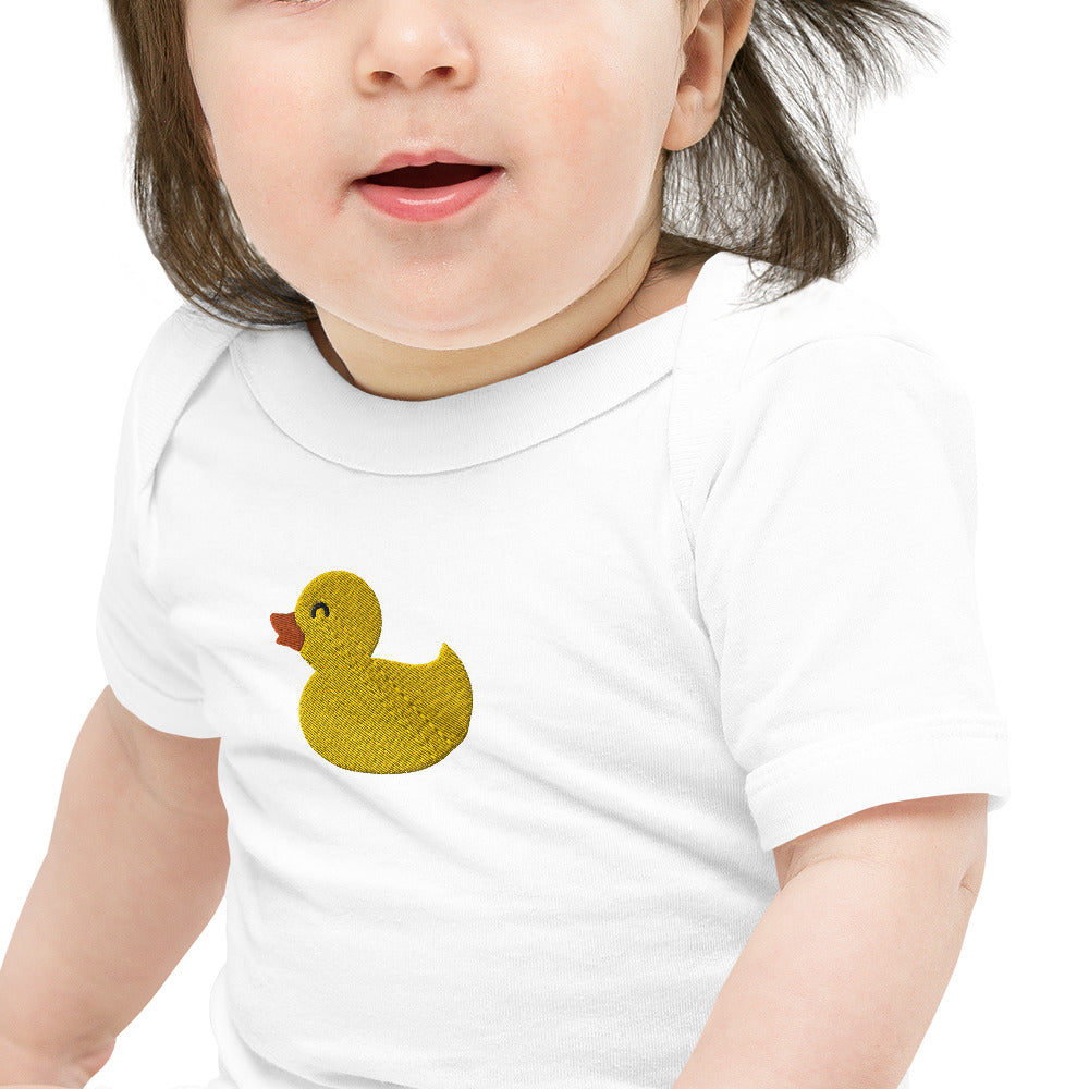 Duck Cotton Baby Body - Embroidered - Wildlife Soul   Duck Cotton Baby Body - Embroidered