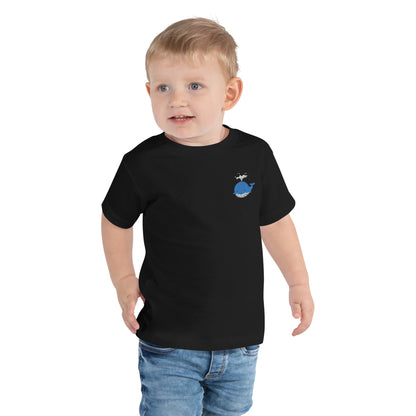 Whale Cotton Baby T-shirt - Embroidered - Wildlife Soul   Whale Cotton Baby T-shirt - Embroidered