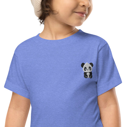 Panda Cotton Baby T-shirt - Embroidered - Wildlife Soul   Panda Cotton Baby T-shirt - Embroidered