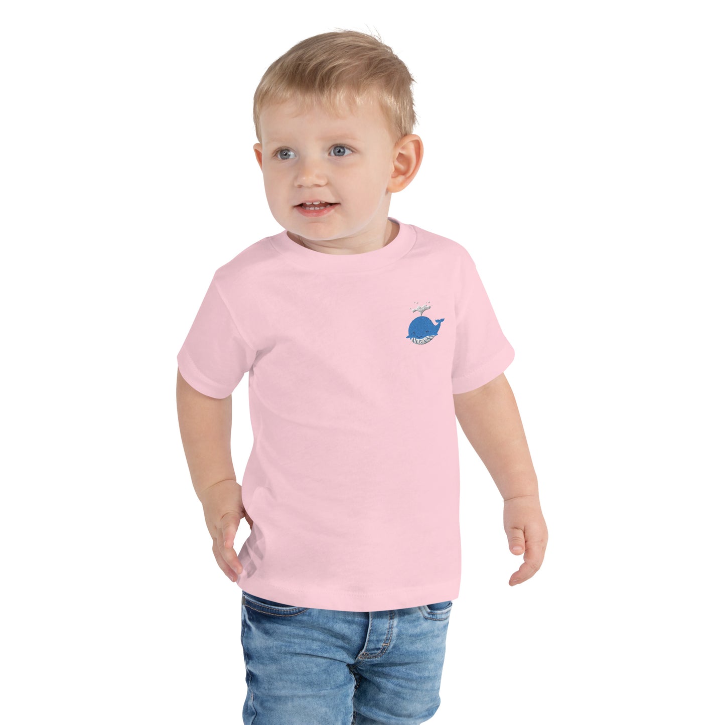 Whale Cotton Baby T-shirt - Embroidered - Wildlife Soul   Whale Cotton Baby T-shirt - Embroidered