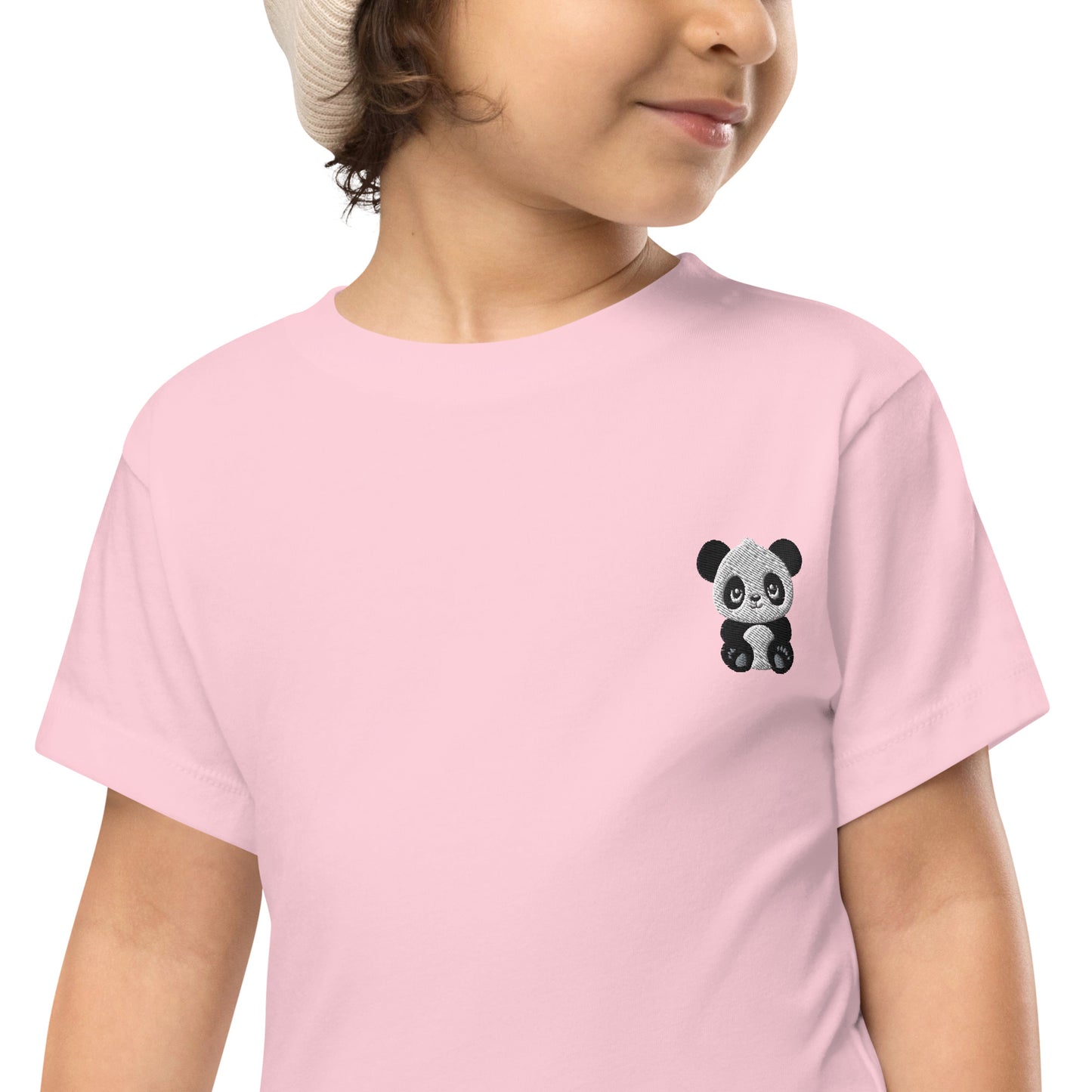 Panda Cotton Baby T-shirt - Embroidered - Wildlife Soul   Panda Cotton Baby T-shirt - Embroidered