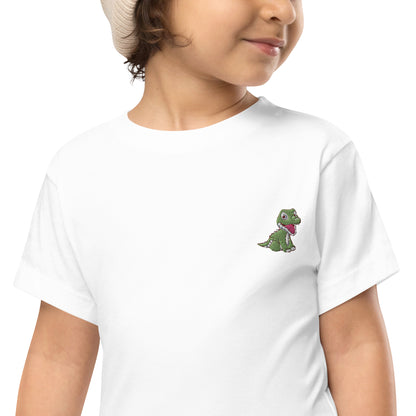 Crocodile Cotton Baby T-shirt - Embroidered - Wildlife Soul   Crocodile Cotton Baby T-shirt - Embroidered