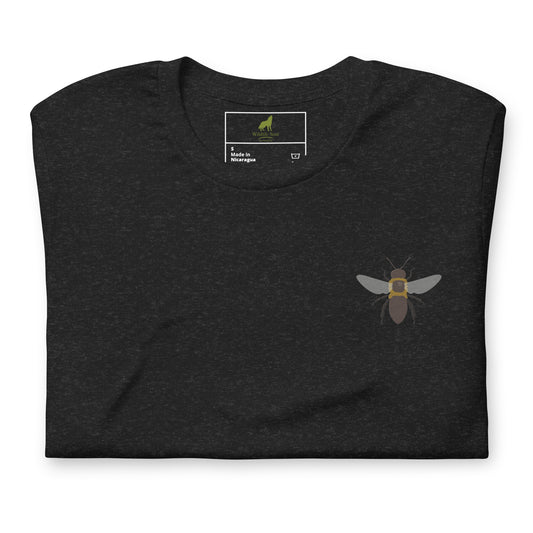 Bee Cotton T-shirts - Embroidered - Wildlife Soul   Bee Cotton T-shirts - Embroidered